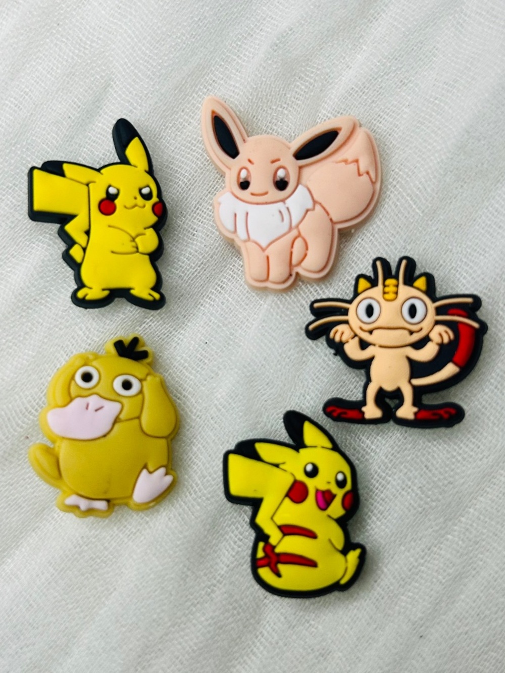 Pokemon Croc Charms, Jibbitz - Set #97